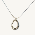 Silver Drop Necklace