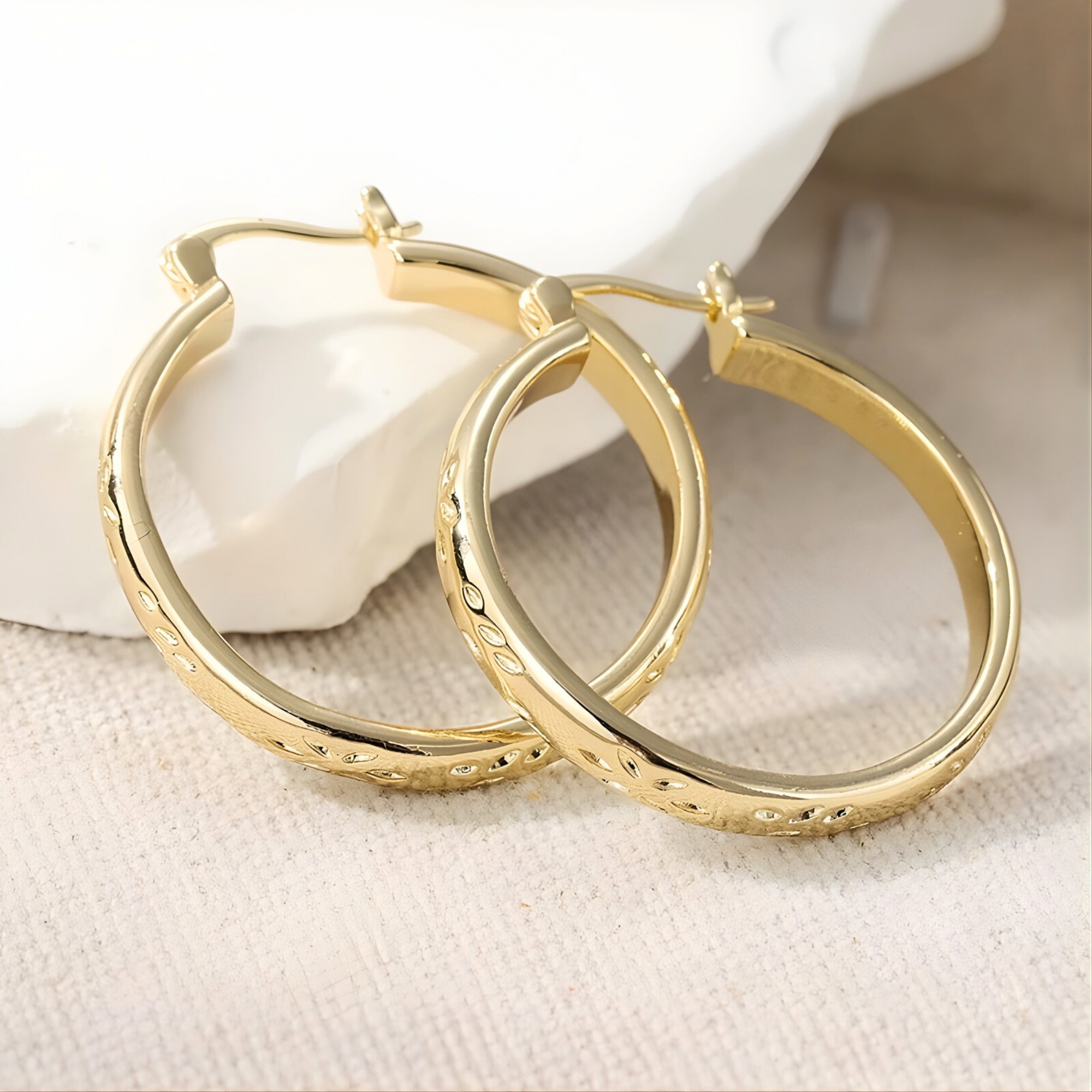 Golden Orbit Earrings