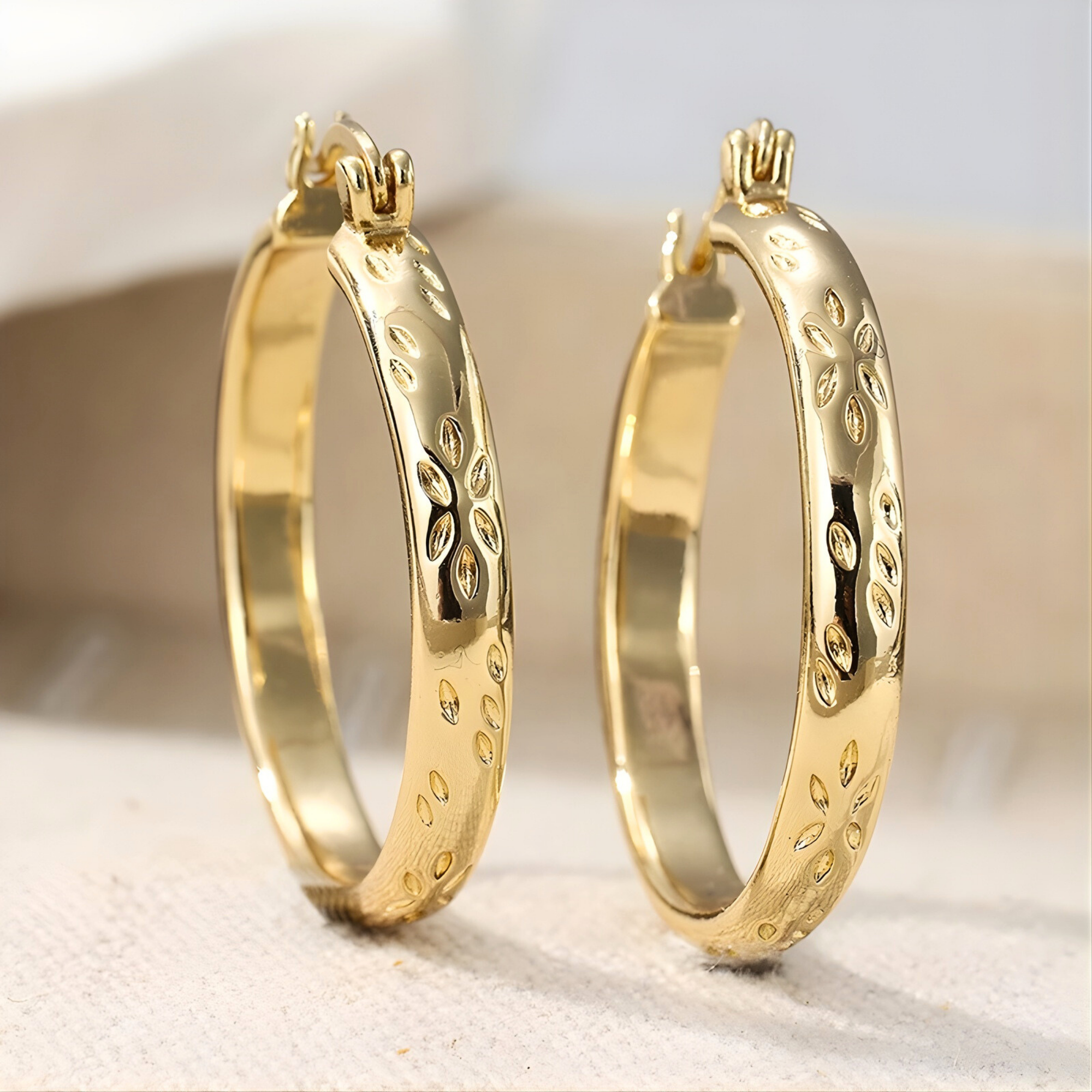 Golden Orbit Earrings