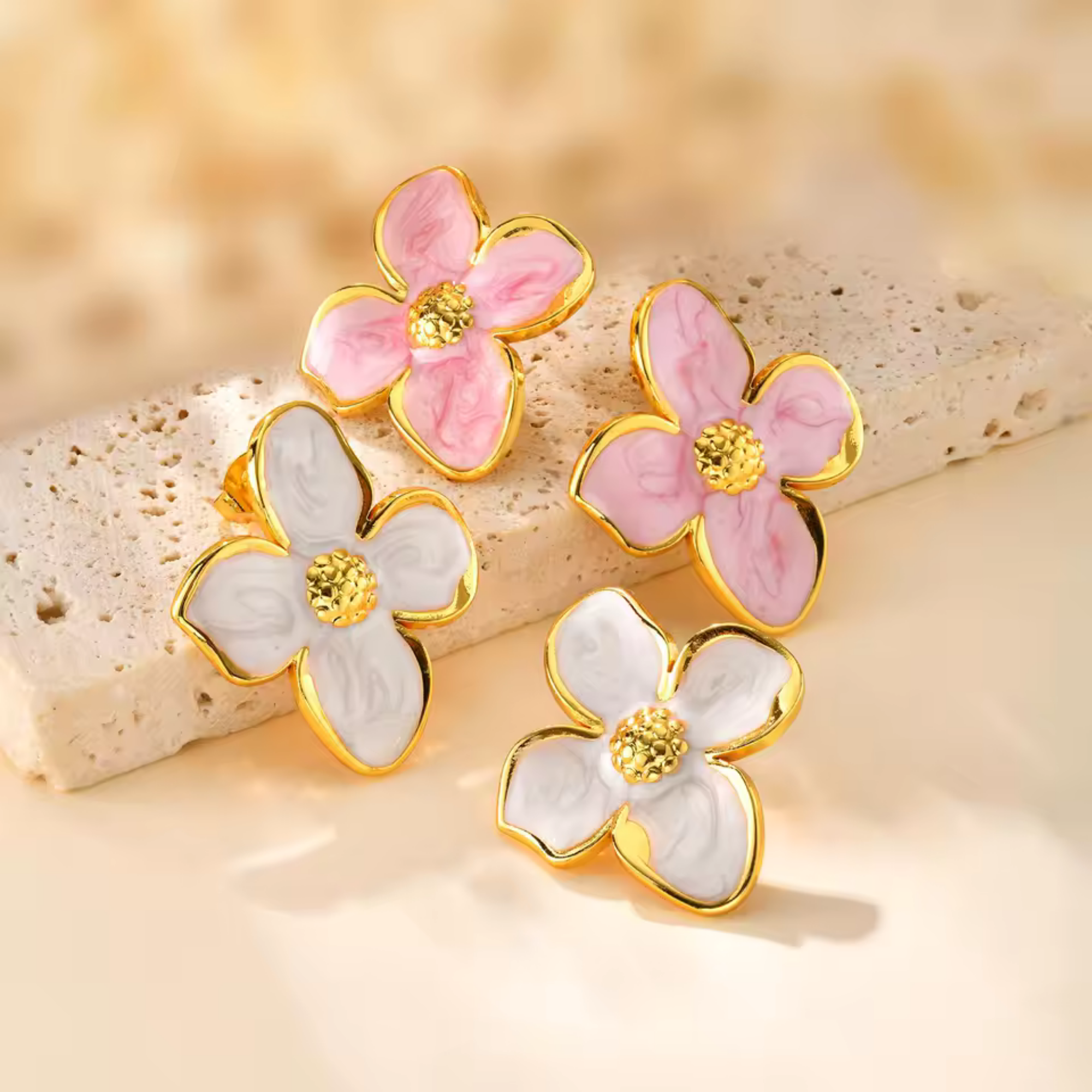 Blush Bloom Earrings